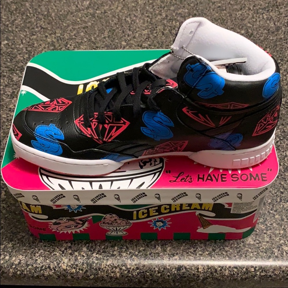Reebok BB4600 Hi BBC Icecream mens shoes size 12